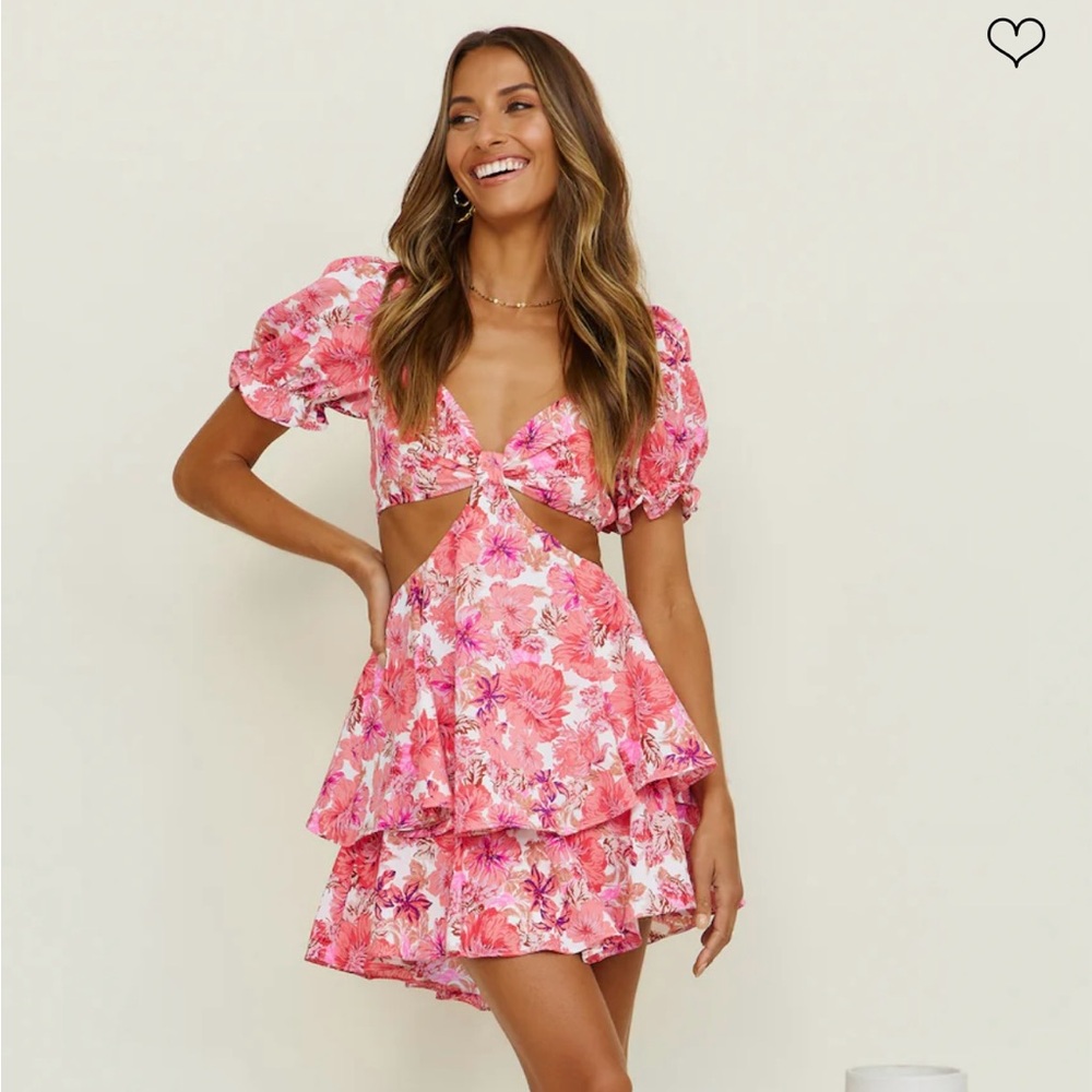 NWT: Cutout Summer Mini Dress